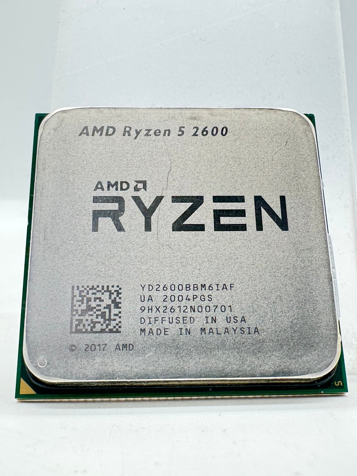 AMD Ryzen 5 2600 6-Core 3.4GHz AM4 Desktop Processor CPU Tested Working