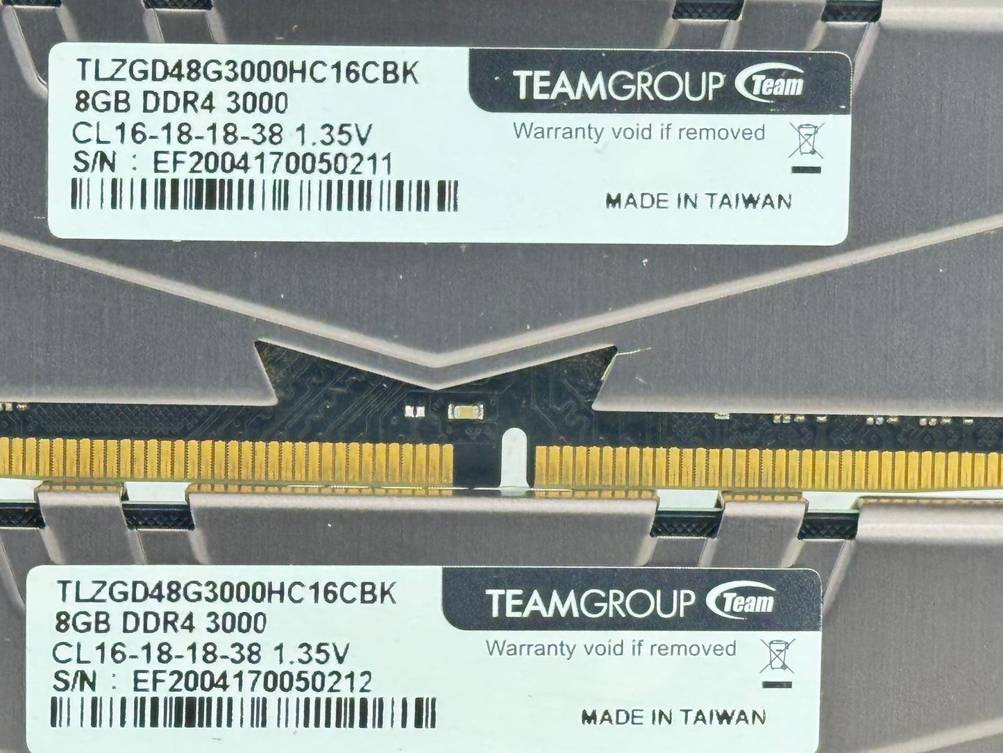 TeamGroup T-Force Vulcan Z 16GB DDR4 3200 (2x8GB) Memory Kit