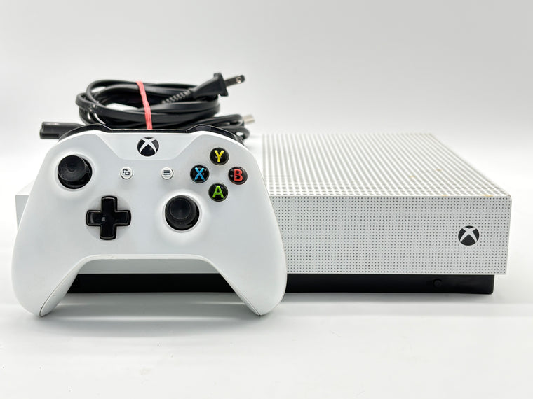 Microsoft Xbox One S 500GB Black Console w/ Controller - HDMI Issue For Parts