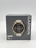Garmin Fenix 8 43mm Gold AMOLED GPS Smartwatch w/ Box Used image 1