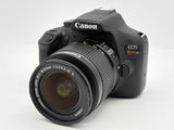 Canon EOS Rebel T7 24.1MP DSLR Camera Black w/ 18-55mm & 75-300mm Lenses image 2