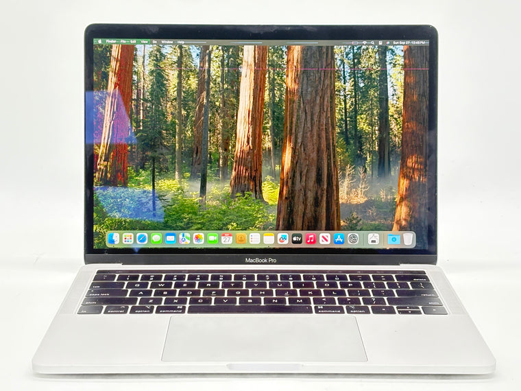 Apple MacBook Pro 13" A2159 2019 Core i5 8GB 128GB Silver Damaged Display For Parts