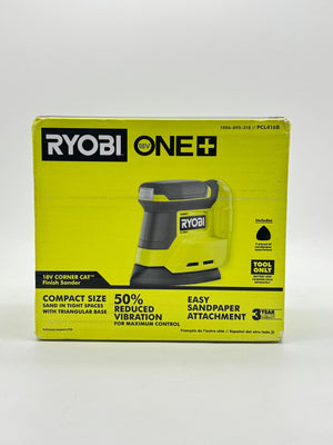 Ryobi 18V ONE+ Corner Cat Finish Sander PCL416B Tool Only New