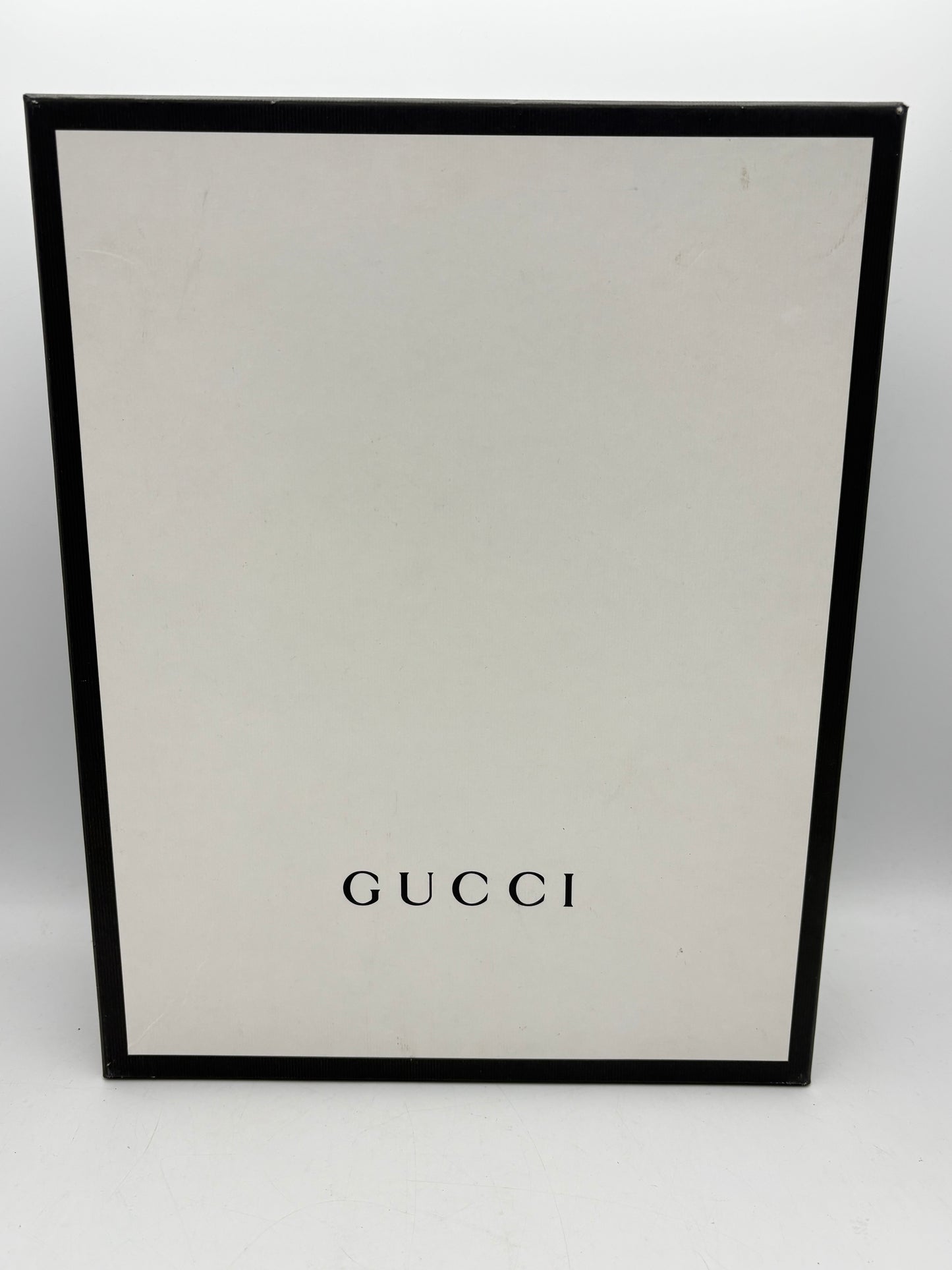 Gucci Rhyton GG Logo Leather Low Top Lace Up Sneakers