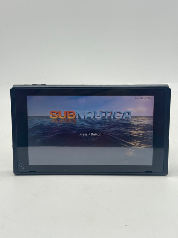 Nintendo Switch HAC-001 Black Handheld Console Only SD Card Read Fault Used #1