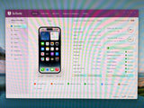 Unlocked Apple iPhone 14 Pro Max A2651 128GB Space Black - Service Battery image 2