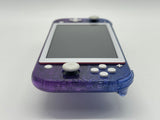 Custom Nintendo Switch Lite Translucent Purple Blue Glitter Touch & Sound Work For Parts image 6