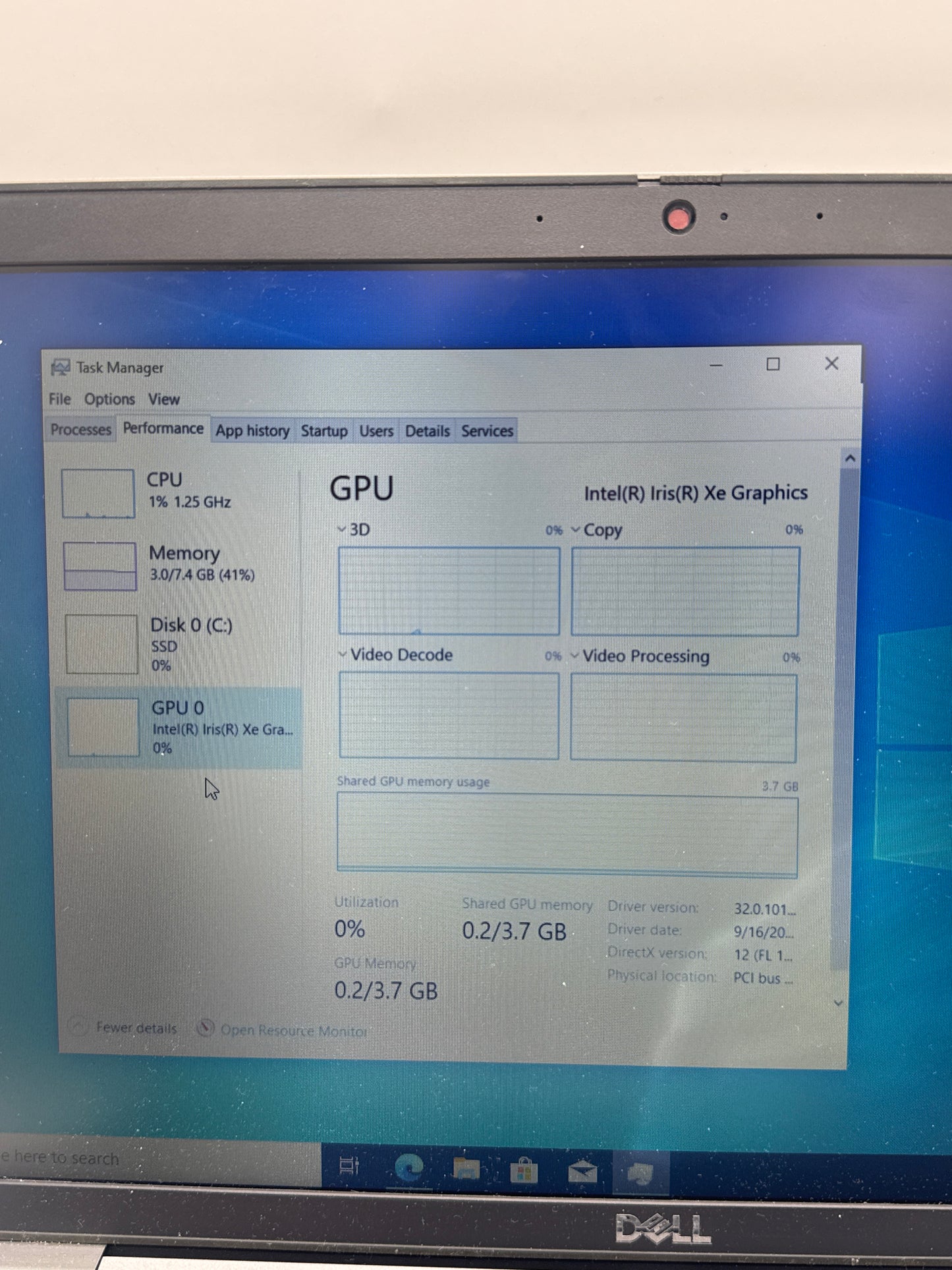 Dell Latitude 5420 14-inch Core i5-1145G7 2.60Ghz 11th Gen 8GB 256GB Gray