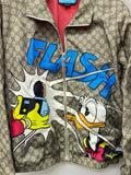 Gucci x Disney Collaboration Donald Duck GG Supreme Nylon Jacket Italian Size 50 image 2
