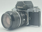 Nikon F Photomic FTn 35mm SLR Film Camera Black w/ 50mm & 28mm Lens Used image 6