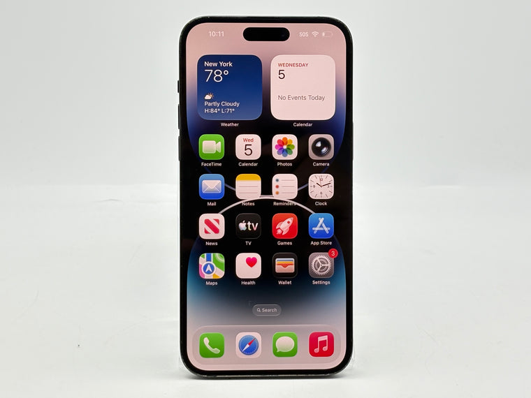 Apple iPhone 14 Pro Max 128GB Space Black T-Mobile Service Battery For Parts