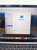 Apple MacBook Pro 13" A2338 2020 M1 8GB 256GB 87%BH Space Gray Used image 3