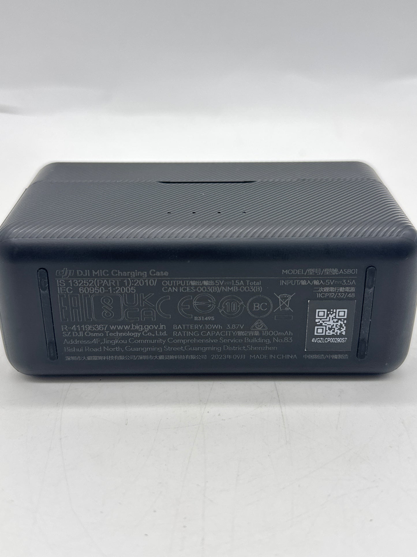 DJI Mic Dual Transmitter 2TX 1RX Charging Case Wireless Microphone System