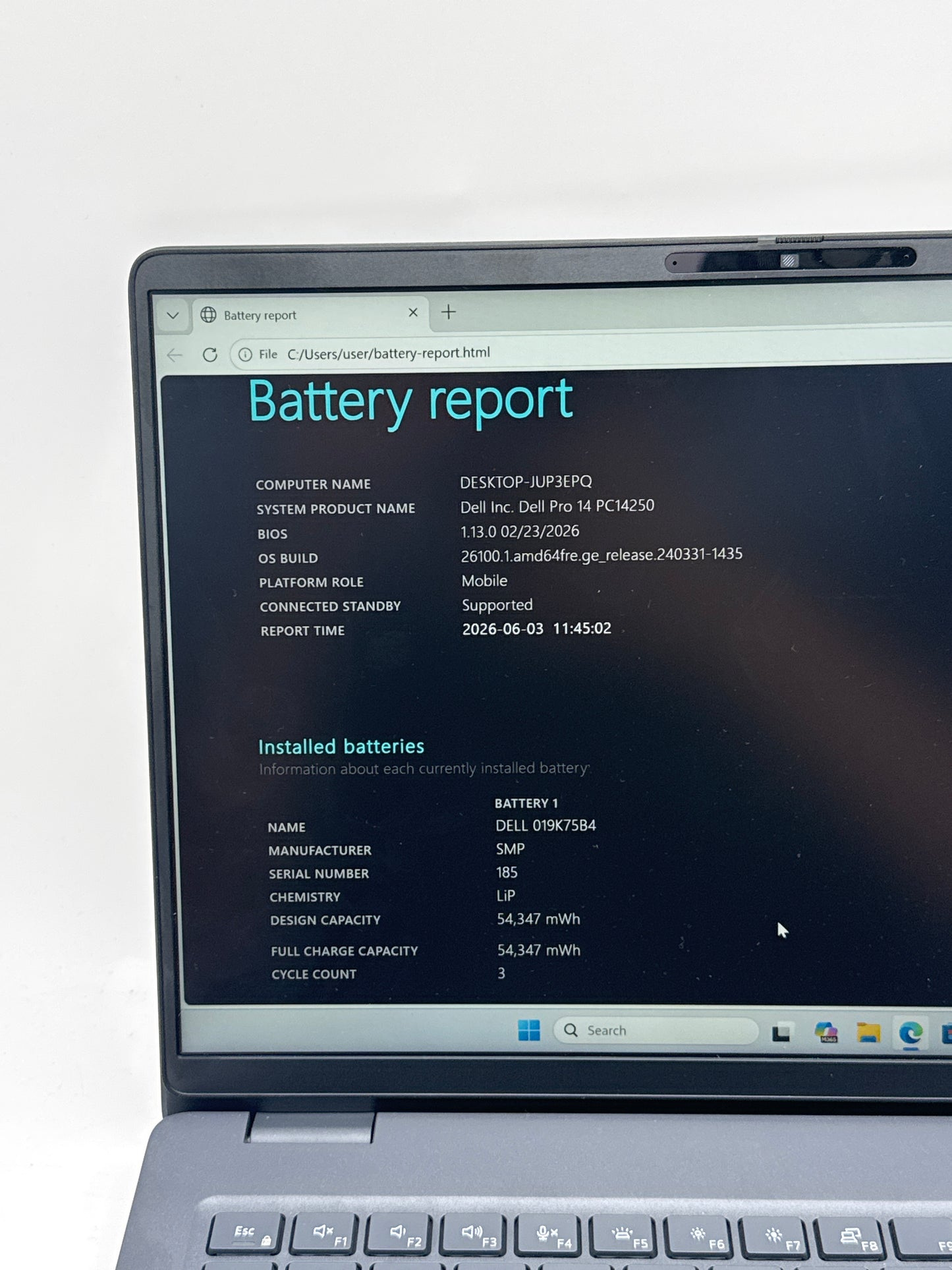 Dell Pro 14 PC14250 14-inch Laptop Core 5 120U 16GB RAM 256GB SSD Black