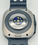 Samsung Galaxy Watch Ultra 47mm GPS + LTE Titanium Silver Untested For Parts image 4