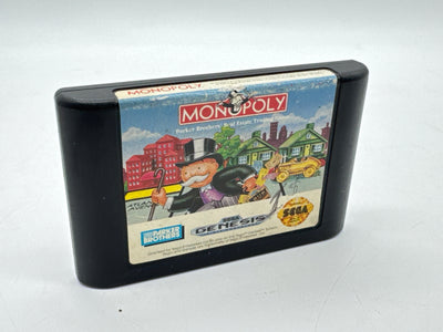 Monopoly Parker Brother's Real Estate Trading Game (Sega Genesis, 1992)