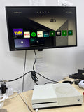 Microsoft Xbox One S 1681 500GB White Console Bundle - Bad Disc Drive For Parts image 2