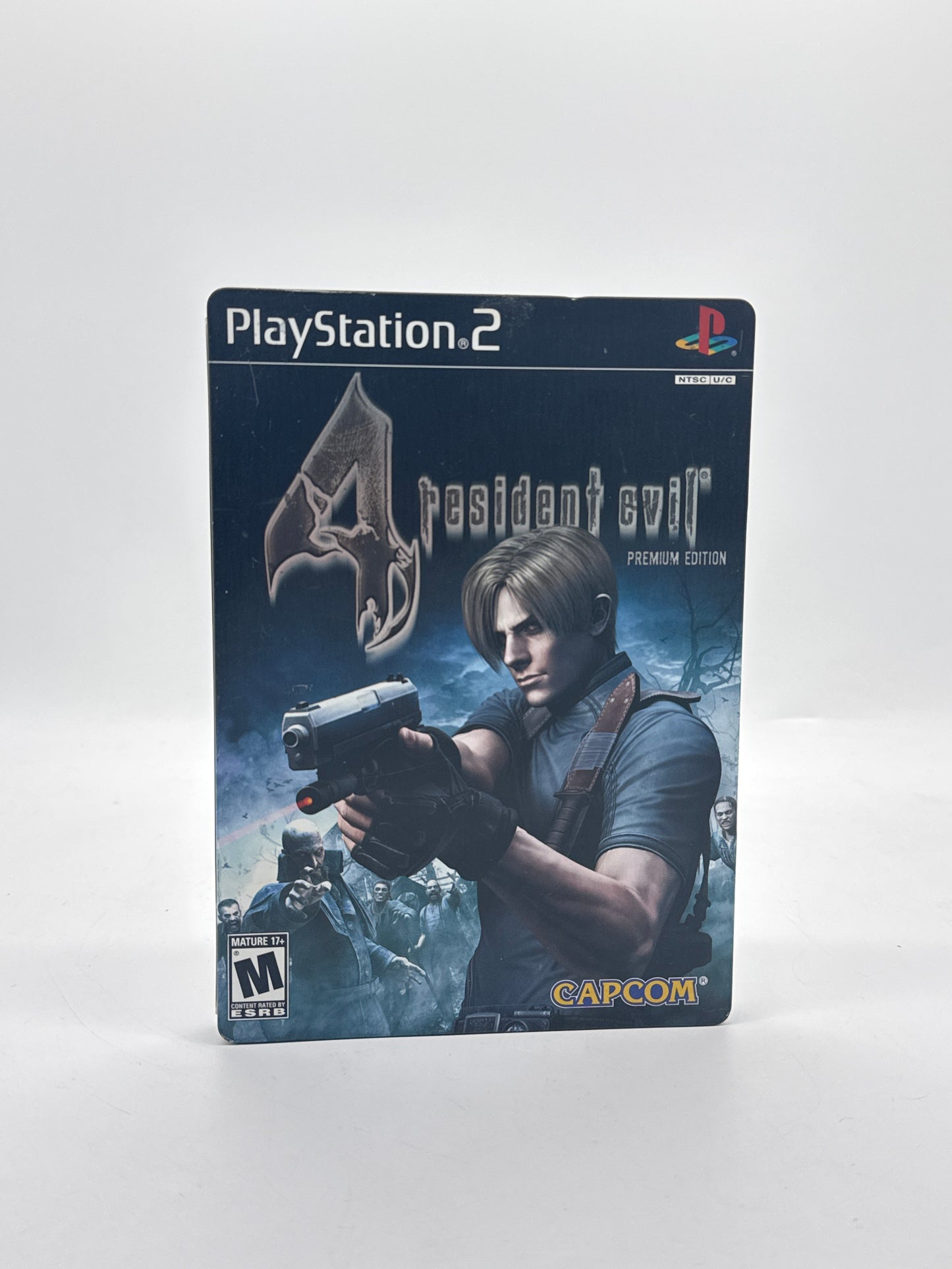 Resident Evil 4: Premium Edition Steelbook (PS2) CIB Complete Tested No Ada Cell
