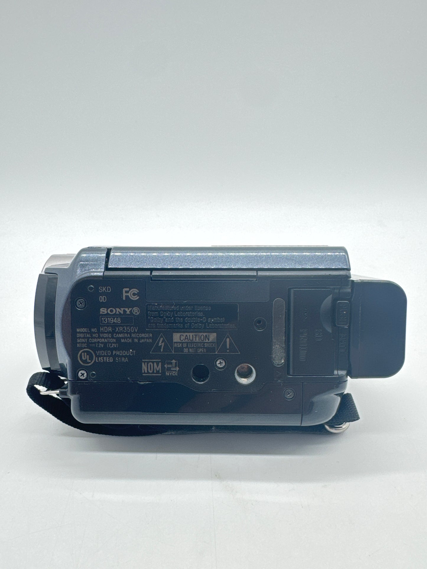 Sony HDR-XR350 Handycam 160GB w/ Battery, Power Cable, 16GB SD Card