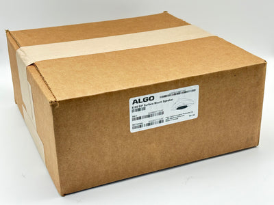 Algo 8189 PoE SIP IP Surface Mount Paging Speaker Black New