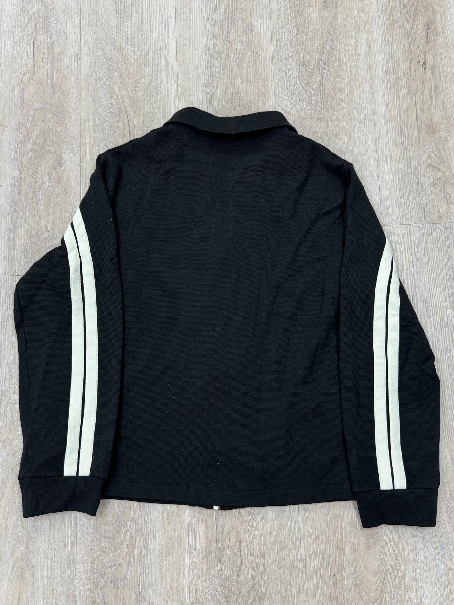 Palm Angels Shirt Collar Jacket Size XXL Black Full Zip