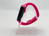 Apple Watch SE 2 A2723 44mm GPS Midnight Aluminum Nike Sport Band Used image 3