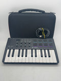 M-Vave SMK-25 25-Key Bluetooth MIDI Keyboard Controller 8 Backlit Pads Used image 1