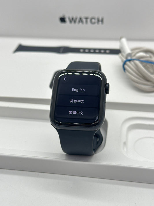 Unlocked Apple Watch SE 3 Cellular 44mm Midnight AI SB M\L A3328 MEPJ4LW/A