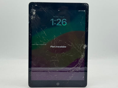 Apple iPad 9th Gen A2603 64GB Wi-Fi Space Gray Damaged Screen For Parts