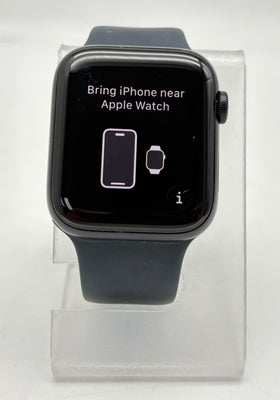 Apple Watch SE 2 A2727 44mm Midnight Aluminum GPS + Cellular w/ Band Used
