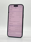 T-Mobile Apple iPhone 15 A2846 128GB Black 89% BH - Cracked Read! image 3