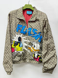 Gucci x Disney Collaboration Donald Duck GG Supreme Nylon Jacket Italian Size 50 image 1