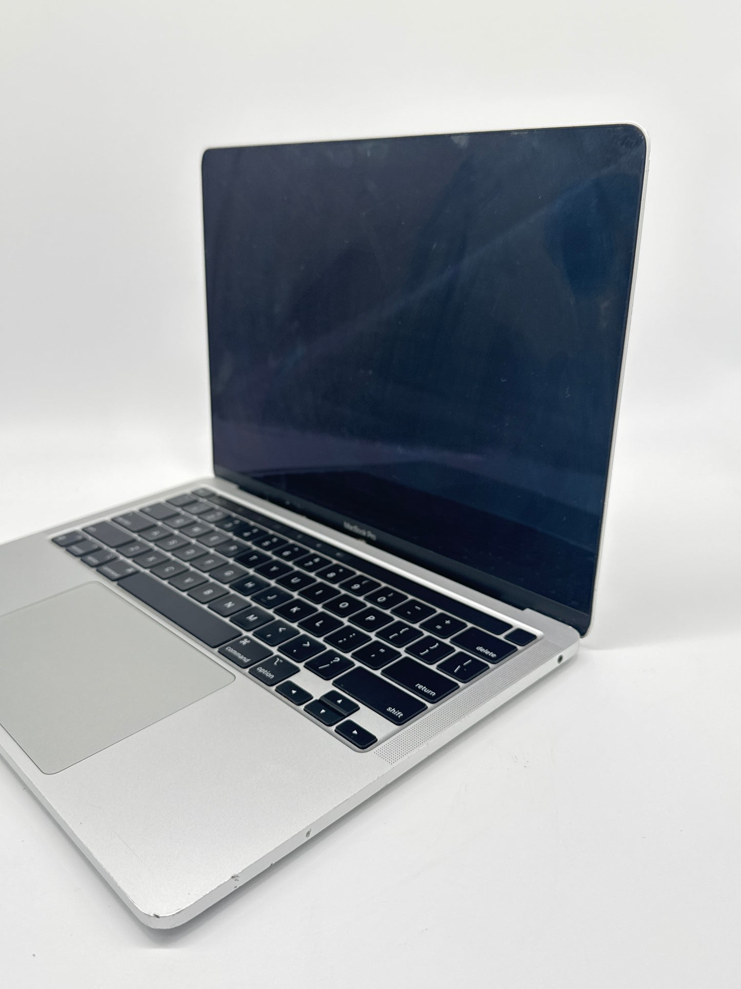 Apple MacBook Pro 13-inch A2338 2020 M1 8GB 256GB Silver Broken Screen