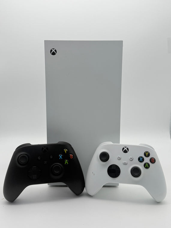Microsoft Xbox Series X 1TB 1882 Digital Console System White w/ 2 Controllers