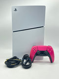 Sony PlayStation 5 Slim Digital CFI-2015 1TB White Bundle Used image 1