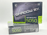 MSI GeForce RTX 5050 8G SHADOW 2X OC Graphics Card, 8GB GDDR6, DPx3, HDMIx1, DLS image 1