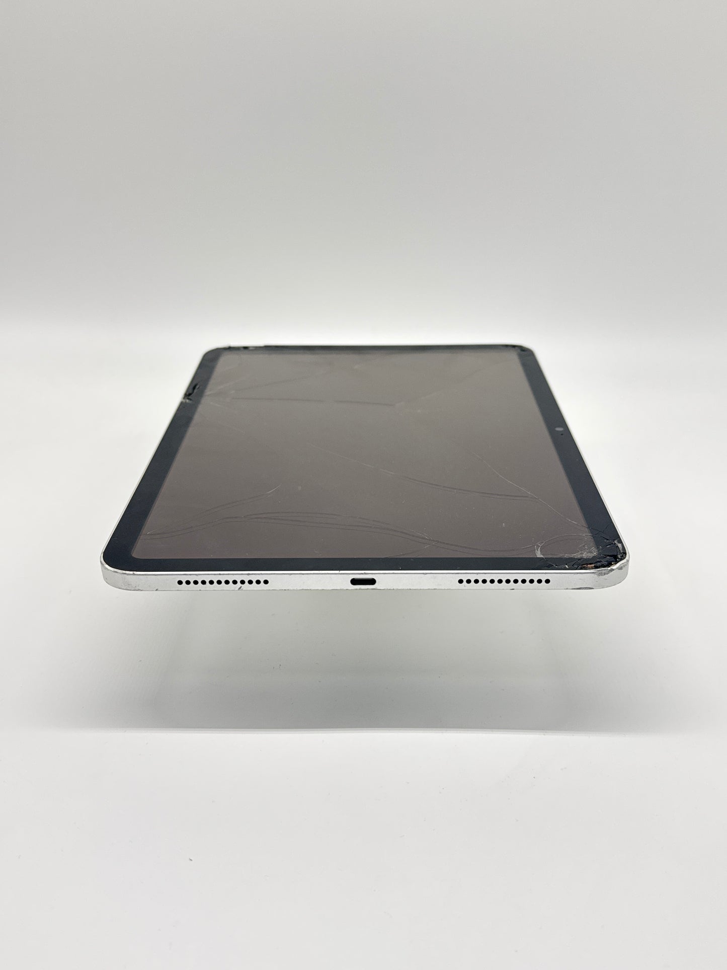 Apple iPad 10th Gen 64GB A2696 Wi-Fi Only Silver Cracked Screen Bad Digitizer Dents READ