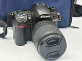 Nikon D7000 DSLR Camera Bundle w/ 3 Lenses 18-105mm 55-300mm 70-300mm image 2