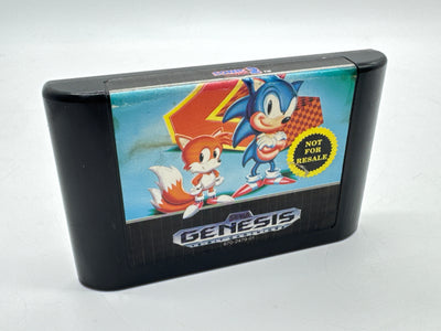 Sonic Hedgehog 2 (Sega Genesis, 1992) Made in Malaysia - 670-2479-01