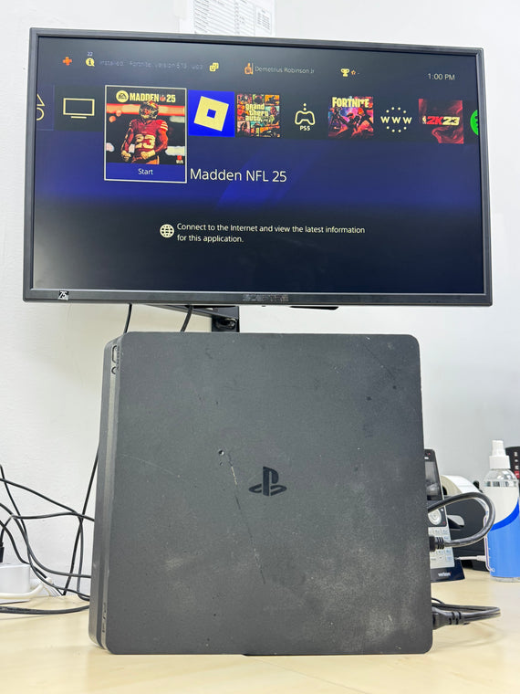 Sony PlayStation 4 Slim CUH-2215B 1TB Bad Disc Drive Loose HDMI READ AS IS