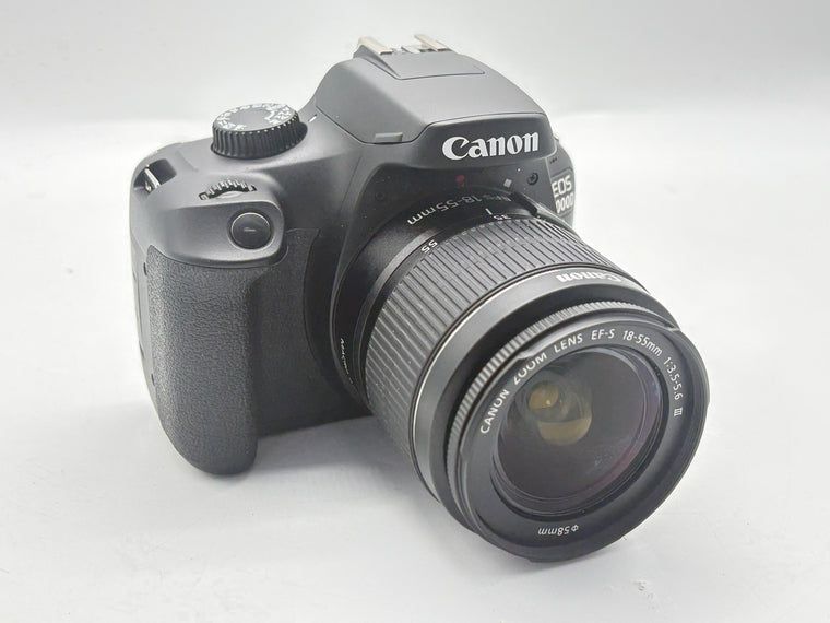 Canon EOS 4000D 18MP DSLR Camera w/ EF-S 18-55mm Lens