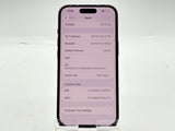 Verizon Apple iPhone 15 A2846 128GB Black 100%BH 1CC image 4