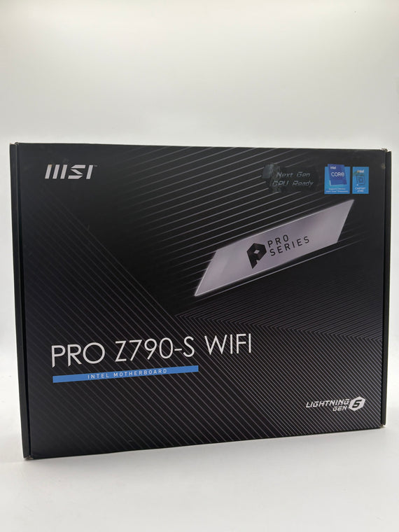 MSI PRO Z790-S WIFI ATX Motherboard LGA1700 DDR5 Black New