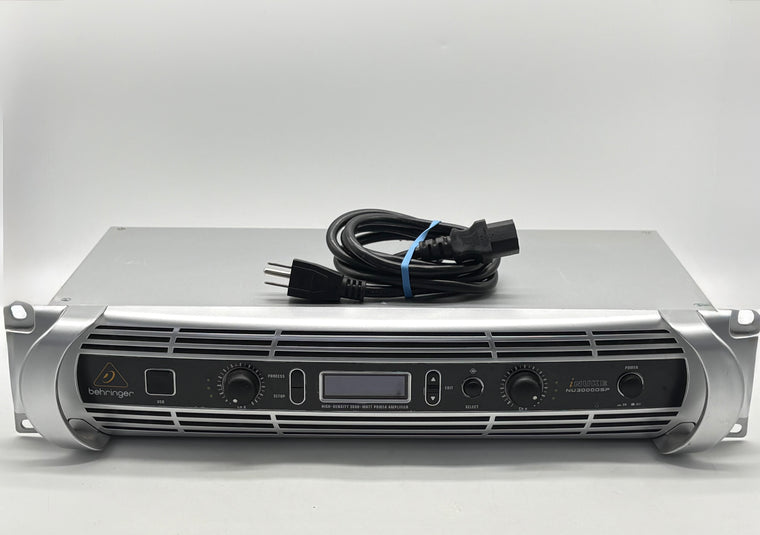 Behringer iNUKE NU3000DSP 3000W Class-D Power Amplifier with DSP