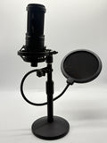 Audio-Technica AT2020 Cardioid Condenser Microphone Black image 1