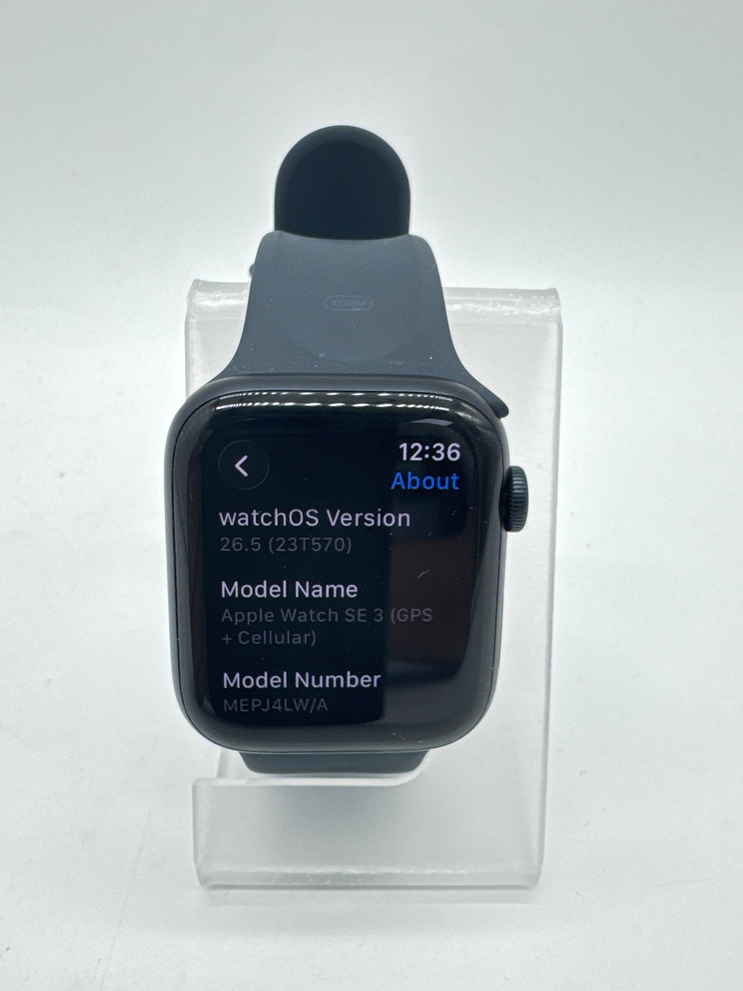 Apple Watch SE 3 A3328 Cellular Unlocked + GPS 44mm Midnight Black 64GB
