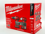 Milwaukee 2691-22 M18 Combo Kit Drill + Impact Driver New In Box image 1