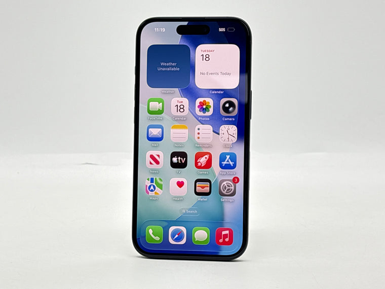 T-Mobile Apple iPhone 15 A2846 128GB Black 100% BH 2 Cycle