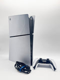 Sony PlayStation 5 Slim Disc CFI-2015 1TB White Console w/ Controller image 1