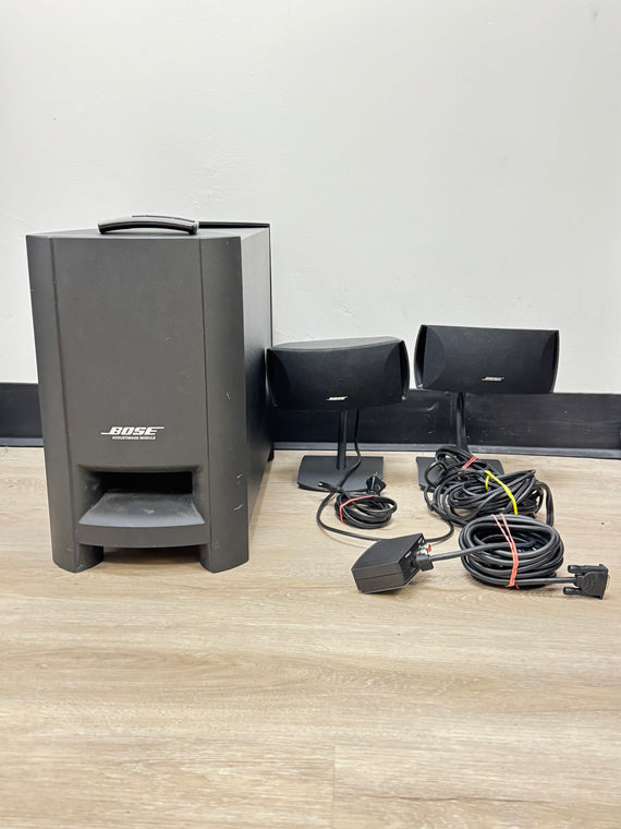 Bose CineMate Series II Digital Home Theater Speaker System Black Used